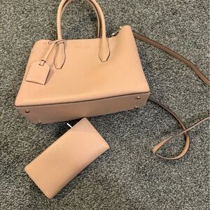 Kate Spade Nude Crossbody Bag and Wallet